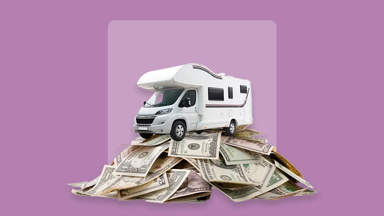 Camper Sitting on Cash
