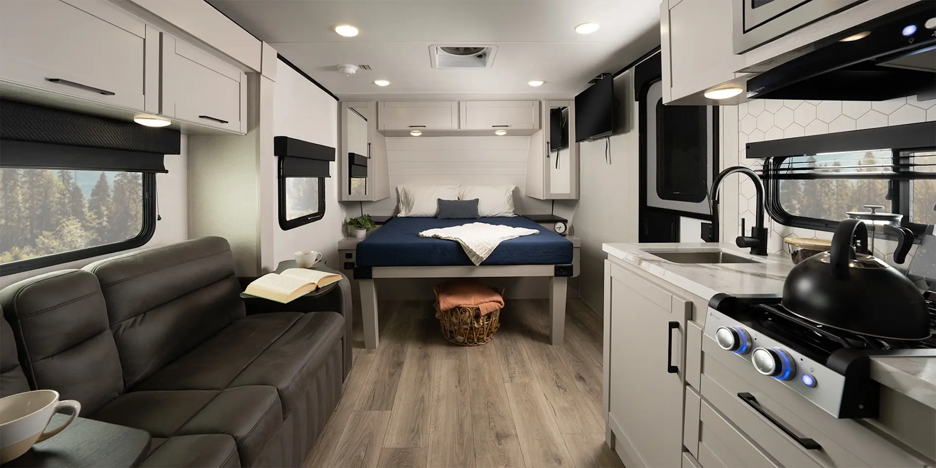 Living Space in Jayco Camper
