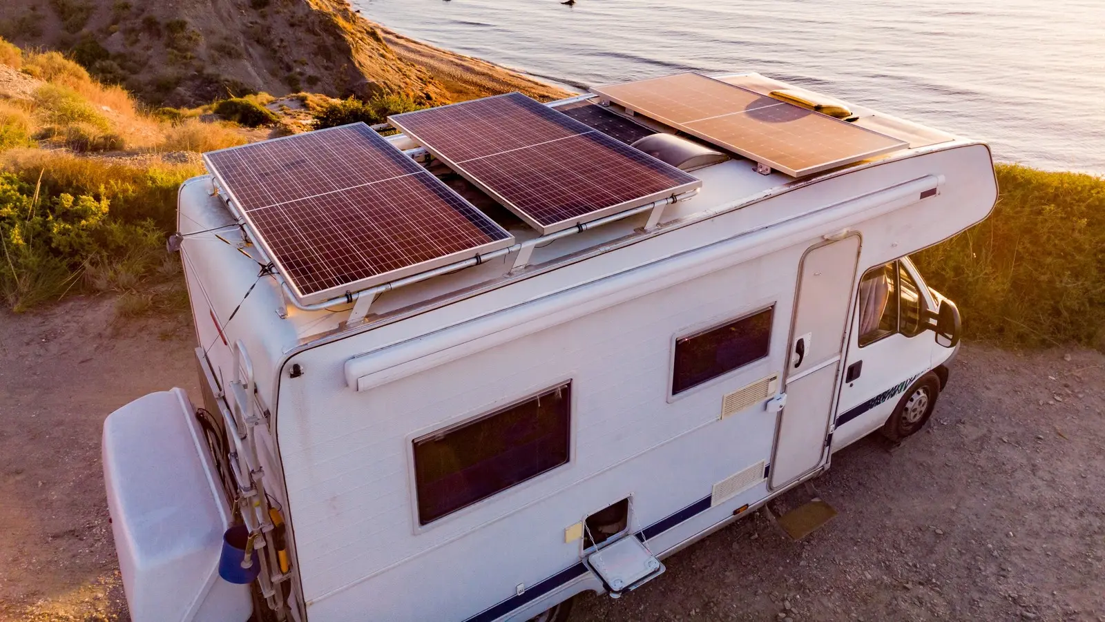 Solar Panels on top of RV