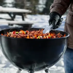 Tips for Grilling in Cold Weather - Tips and Tricks for Campers