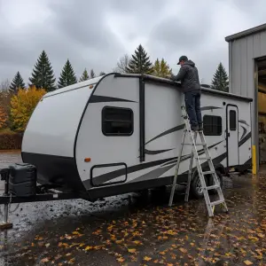 Fall RV Service Appointments: Roofs, Tires, Brakes, and Plumbing