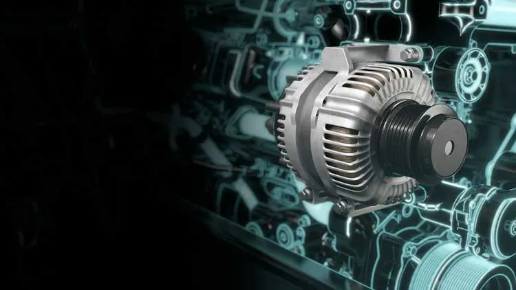 Truck electrical and power parts icon