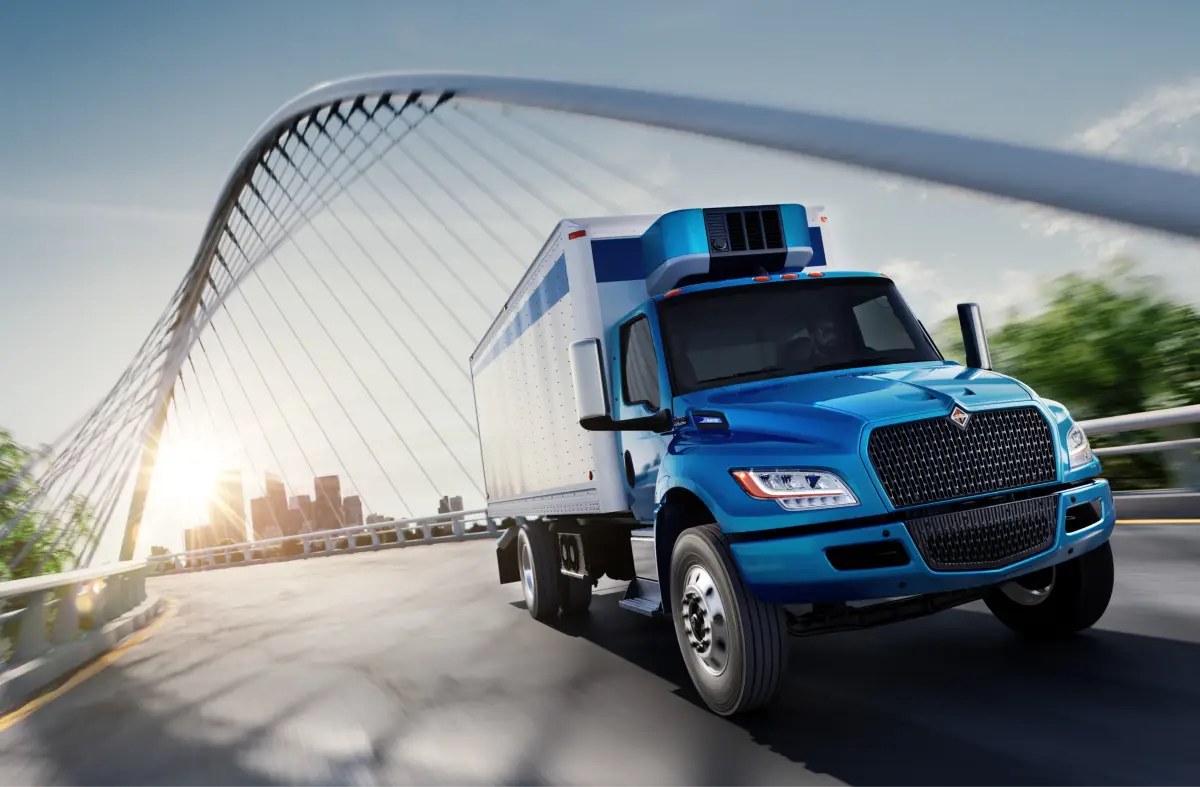 International eMV Series electric truck