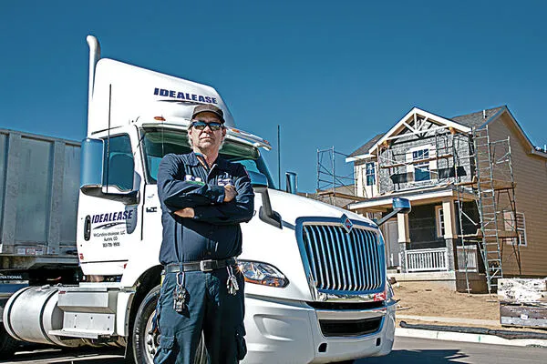 Idealease Full Service Lease truck fleet