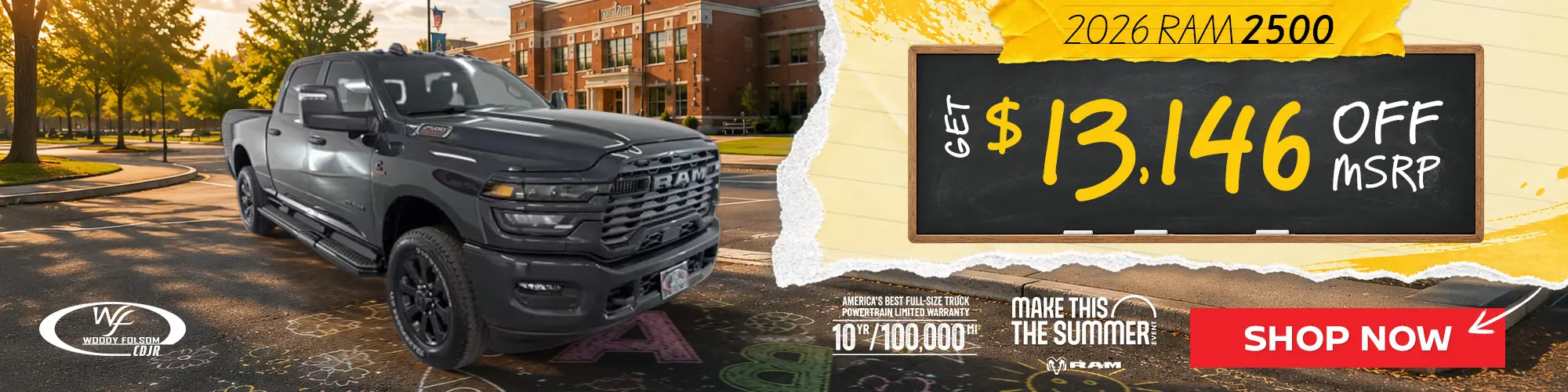 August 2026 - RAM 2500