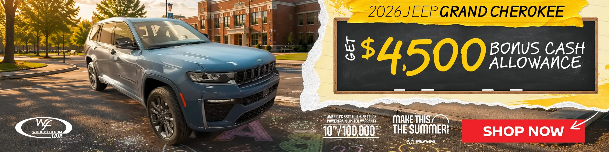 August 2026 - Jeep Grand Cherokee