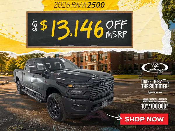 August 2026 - RAM 2500
