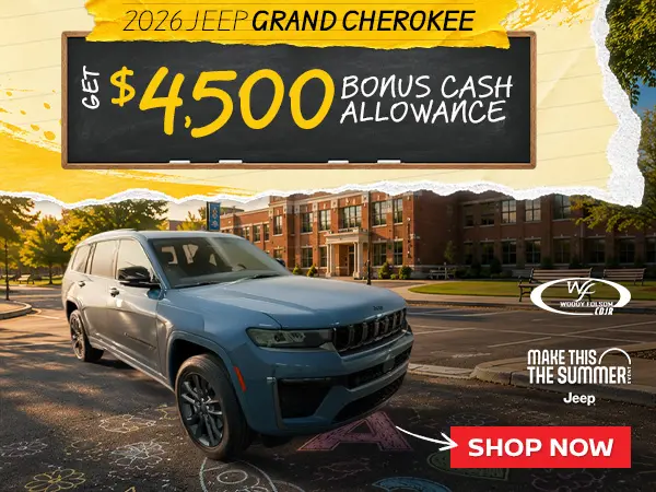 August 2026 - Jeep Grand Cherokee