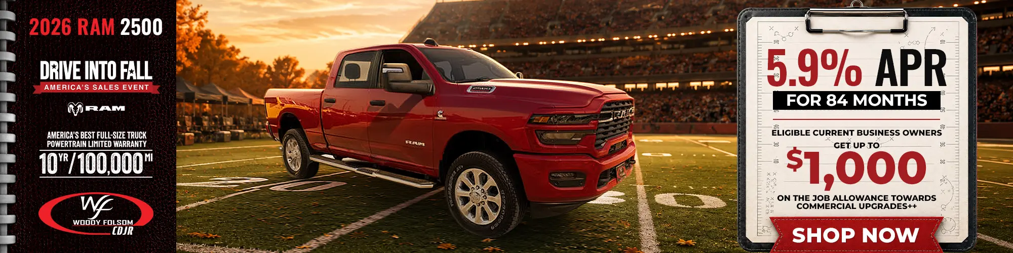 Sept 2026 - 2026 Ram 2500