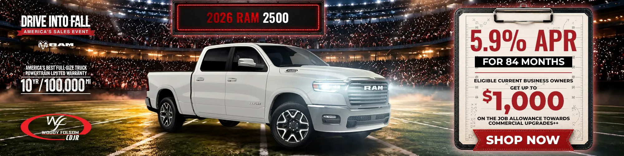 Sept 2026 - 2026 Ram 2500