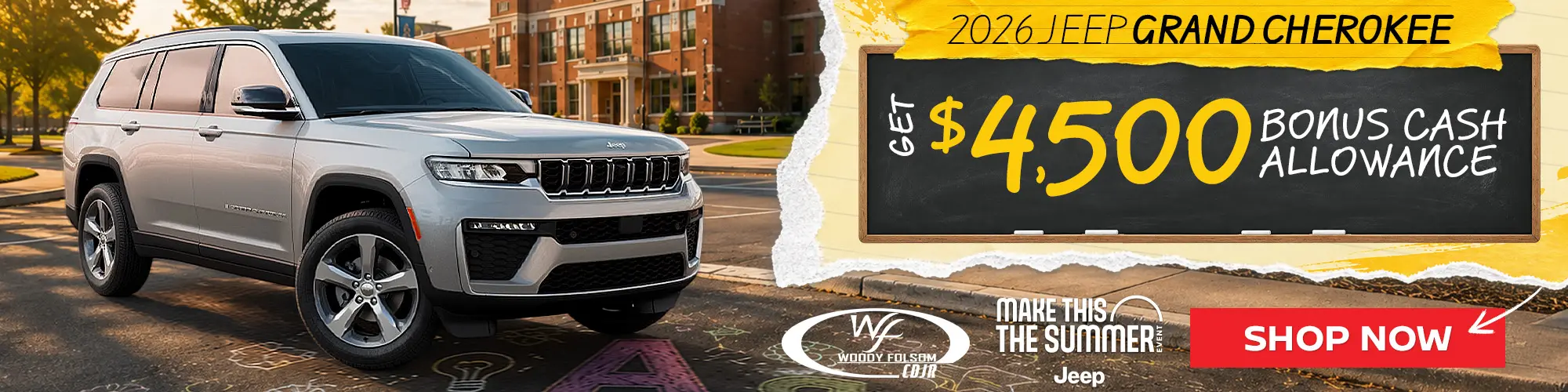 August 2026 - Jeep Grand Cherokee