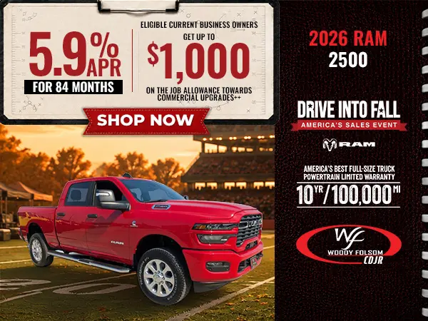 Sept 2026 - 2026 Ram 2500