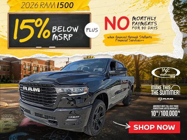 August 2026 - 2026 Ram 1500
