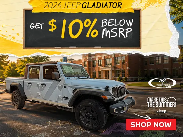 August 2026 - Jeep Gladiator