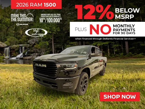 July 2026 - 2026 RAM 1500
