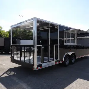 BBQ Trailer Service Schedule near Austin, Texas at WOW Cargo Trailers