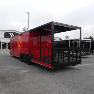BBQ Trailer Service Schedule near Orlando, Florida