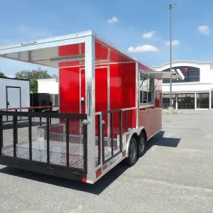 BBQ Trailer Service Schedule near Tampa, Florida
