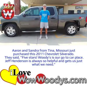 Aaron and Sandra C - Wow Woody's