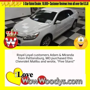 Adam and Miranda - Wow Woody's