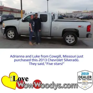 Adrianna and Luke - Wow Woody's