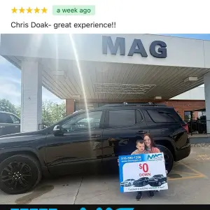 A New Chapter on Four Wheels: Alexa’s GMC Acadia Story at MAG CDJR