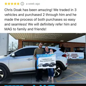 Five Cars, One Easy Decision: Alexandria from Carrollton Scores a 2016 Hyundai Tucson at MAG CDJR