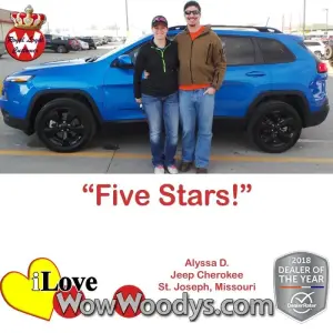 Alyssa D. St. Joseph, Missouri - Wow Woody's