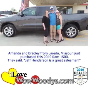 Amanda and Bradley - Wow Woody's
