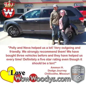 Ammon H. Chillicothe, Missouri - Wow Woody's