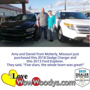 Amy and Daniel - Wow Woody's