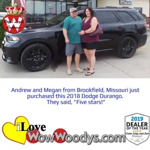 Andrew and Morgan - Wow Woody's