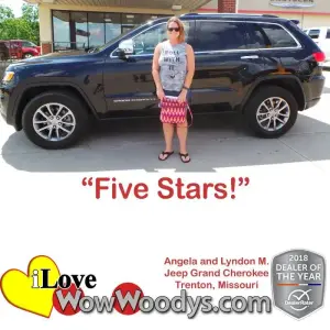 Angela and Lyndon M. Trenton, Missouri - Wow Woody's