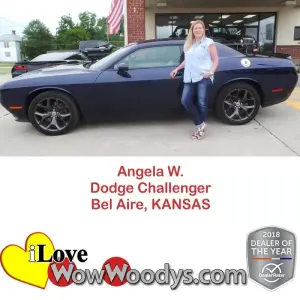 Angela W. Bel Aire, KANSAS - Wow Woody's