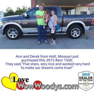 Ann and Derek - Wow Woody's