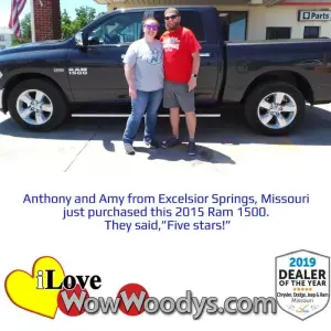 Anthony and Amy - Wow Woody's