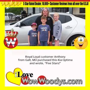 Anthony - Wow Woody's