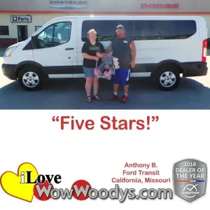 Anthony B. California, Missouri - Wow Woody's