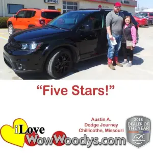 Austin A. Chillicothe, Missouri - Wow Woody's