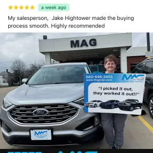 Barbara’s Smooth Ride Story: From Trenton to Her 2023 Ford Edge at MAG CDJR