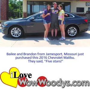 Bailee and Brandon H - Wow Woody's