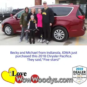 Becky and Michael - Wow Woody's