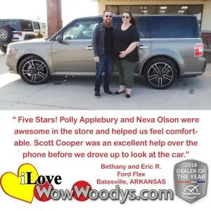 Bethany and Eric R. Batesville, ARKANSAS - Wow Woody's