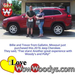 Billie and Trevor B - Wow Woody's