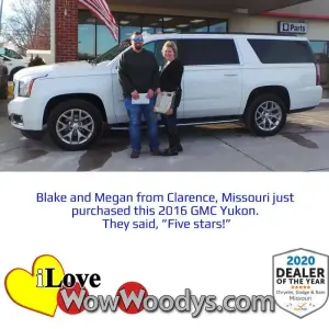 Blake and Megan - Wow Woody's