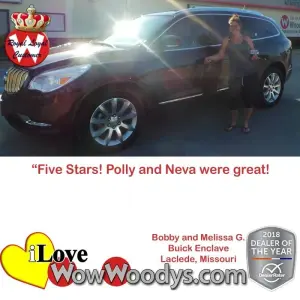 Bobby and Melissa G. Laclede, Missouri - Wow Woody's