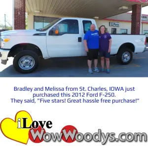 Bradley & Melissa - Wow Woody's