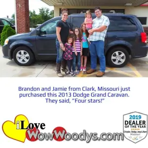 Brandon and Jamie - Wow Woody's