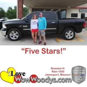 Brandon H. Jamesport, Missouri - Wow Woody's