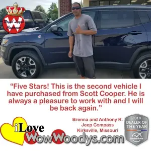 Brenna and Anthony R. Kirksville, Missouri - Wow Woody's